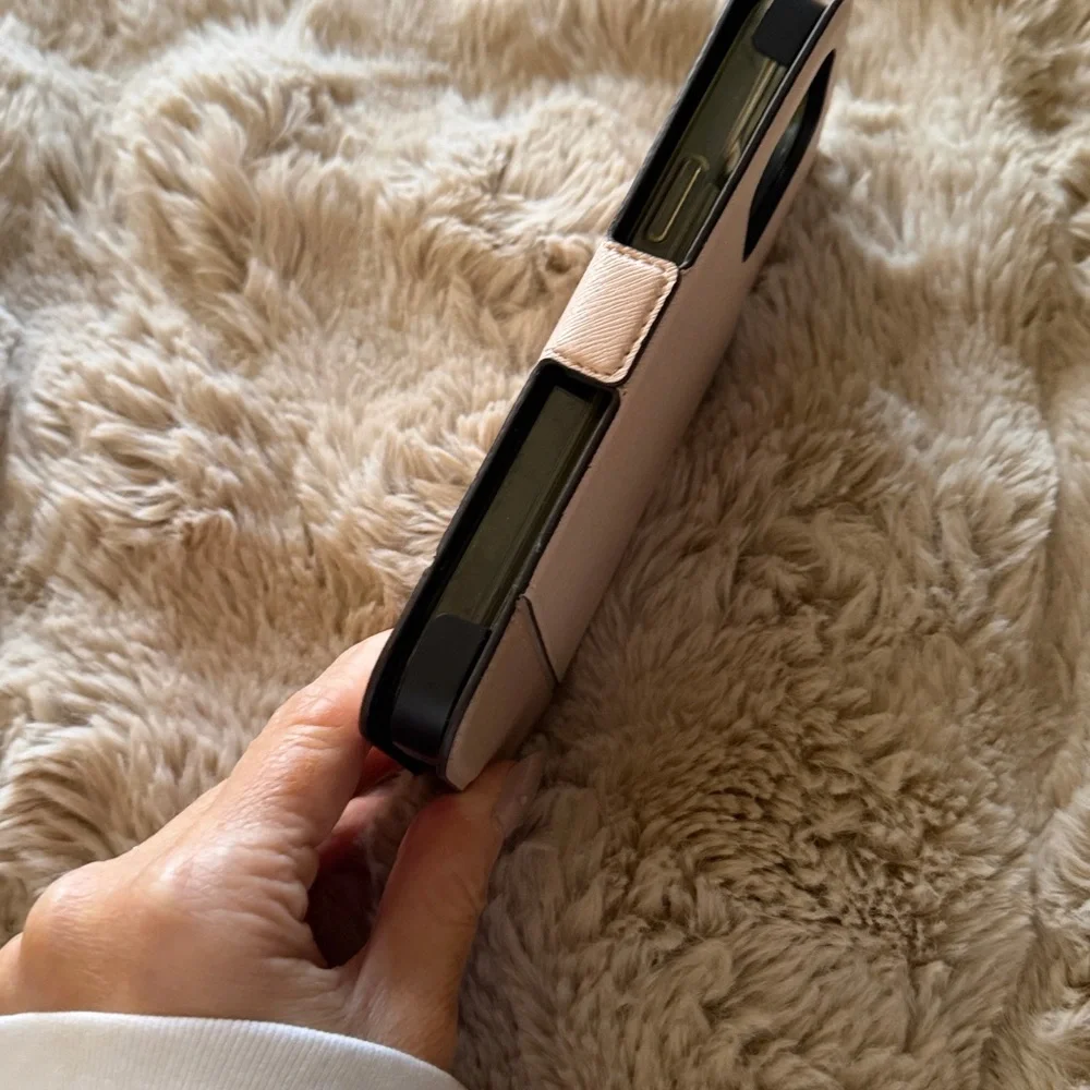Kate Spade Light pink and Tan Wallet phone case for iPhone 13 Pro Max!! - Picture 6 of 6